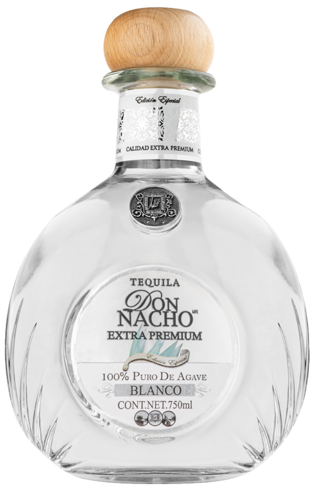 Don Nacho Extra Premium Blanco 100% Pure of Agave