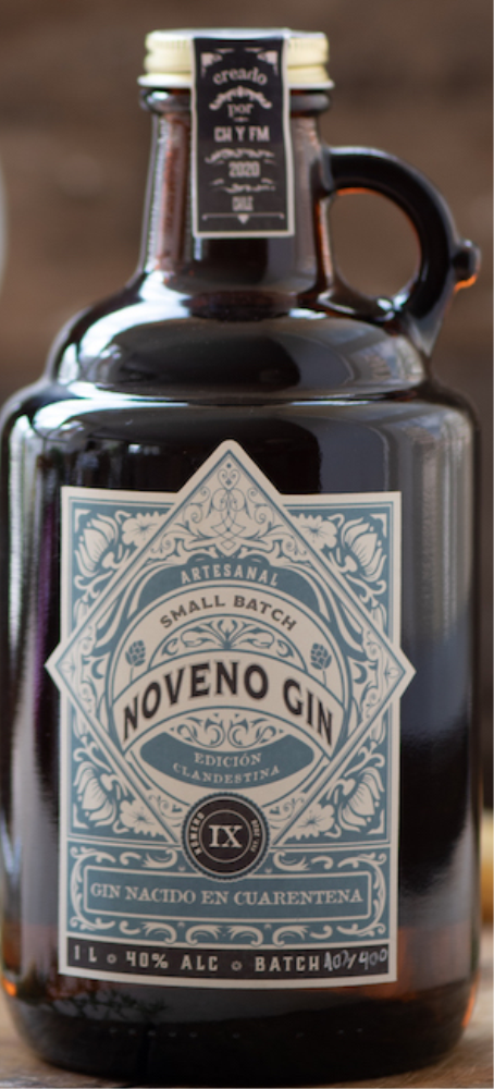 Noveno Gin Artesanal Hecho En Chile