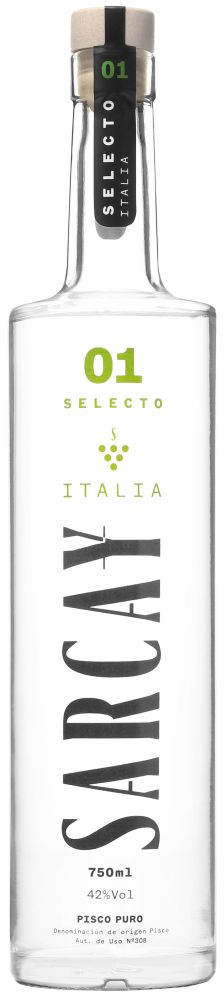Pisco Sarcay Selecto 01 Puro Italia 2020