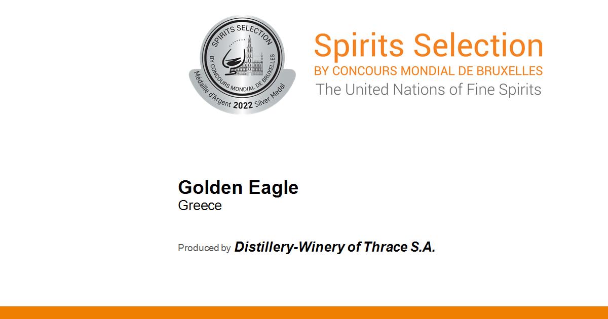 Golden Eagle • Spirits Selection