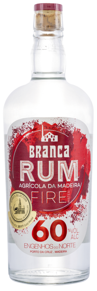 Branca Fire 60%  I.G.Rum da Madeira