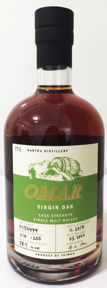 Omar Single Malt Whisky Cask Strength-Virgin Oak