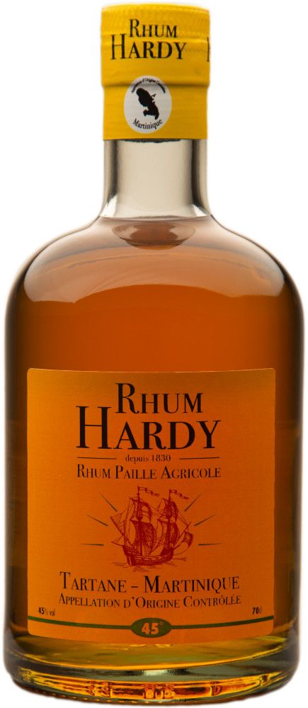 Rhum Paille Agricole Hardy 45% Vol