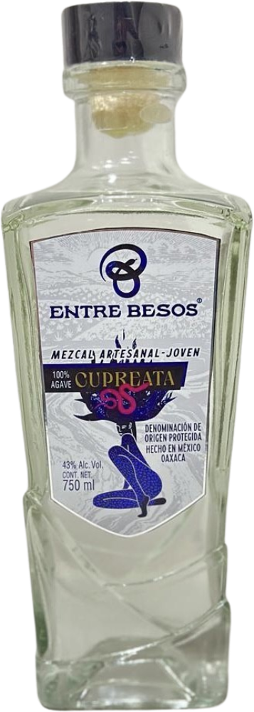 Mezcal Entre Besos Cupreata Joven