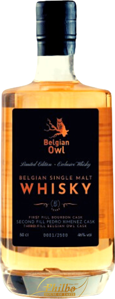 Belgian Owl Whisky PX Duty Free 2nd Fill Spanish Oak Finish PX