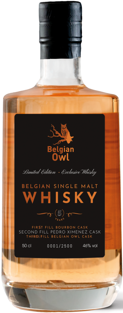 Belgian Owl Whisky Px2 - 3rd Fill Spanish Oak Finish Px