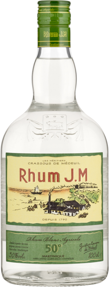 Rhum JM Blanc 50%