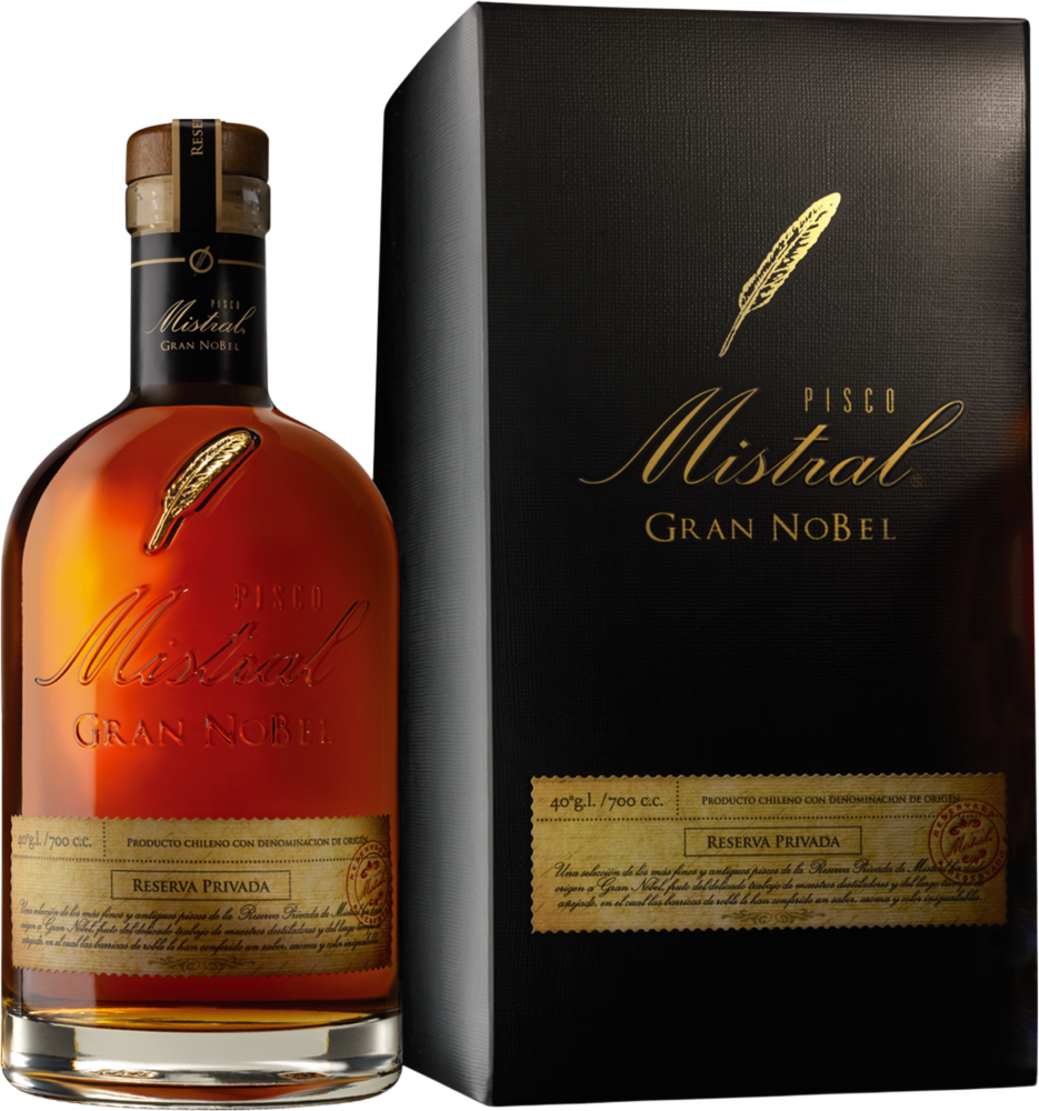 Pisco Mistral Gran Nobel 40°