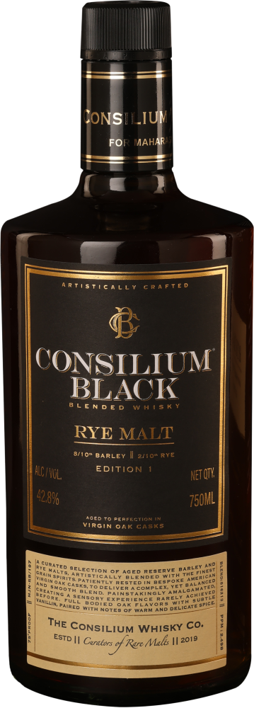 Consilium Black Blended Whisky Rye Malt