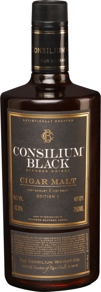 Consilium Black Blended Whisky Cigar Malt