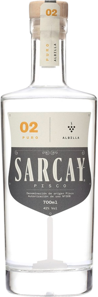 Pisco Sarcay Puro Albilla 2021