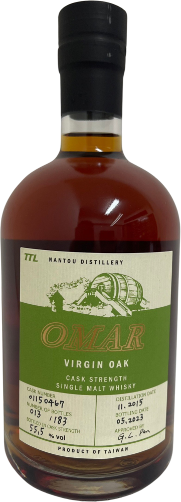 Omar Single Malt Whisky Cask Strength - Virgin Oak