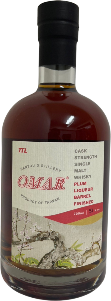 Omar Single Malt Whisky Cask Strength - Plum Liqueur Barrel