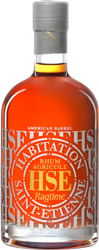 Rhum Elevé Sous-Bois Agricole AOC Martinique HSE Ragtime 40°