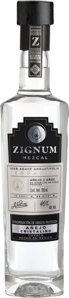 Zignum Mezcal Añejo Cristalino