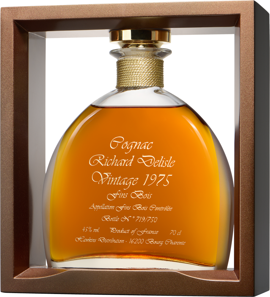 Cognac Richard Delisle Vintage 1975 Fins Bois