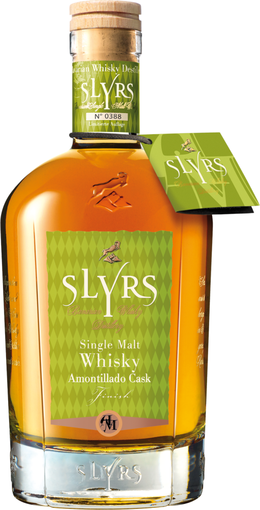 SLYRS Single Malt Whisky Amontilado Cask Finish