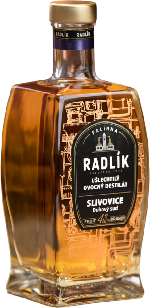 Plum Brandy from Oak Barrel - Slivovice, dubový sud