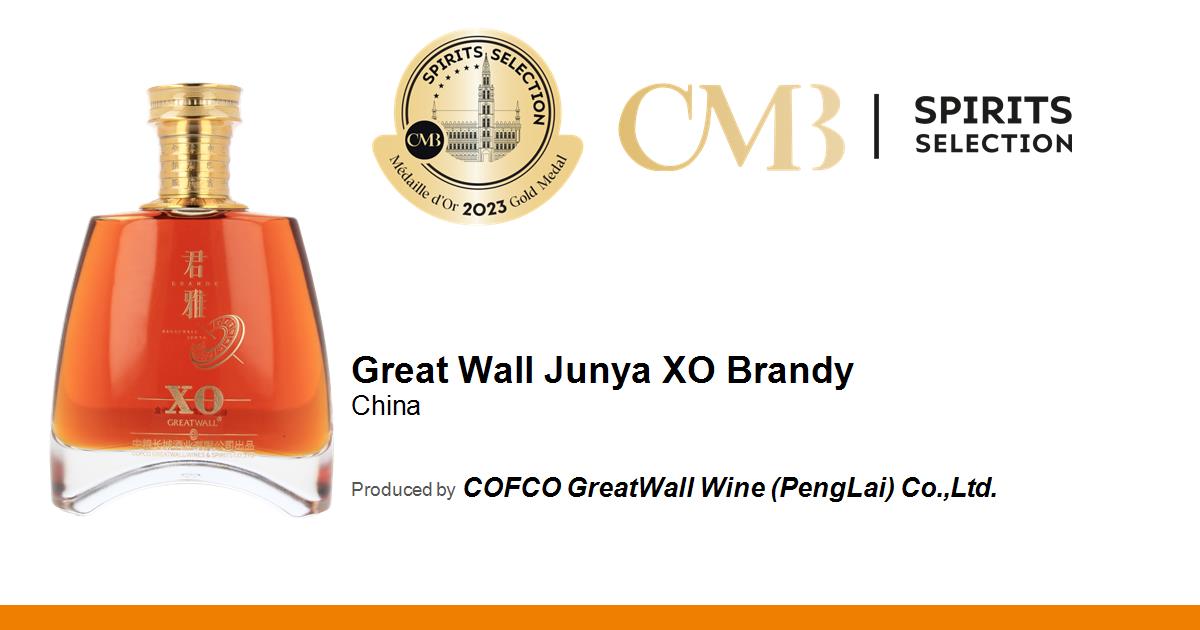 Great Wall Junya XO Brandy • Spirits Selection