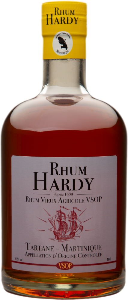 Rhum Vieux Agricole Hardy VSOP 42°