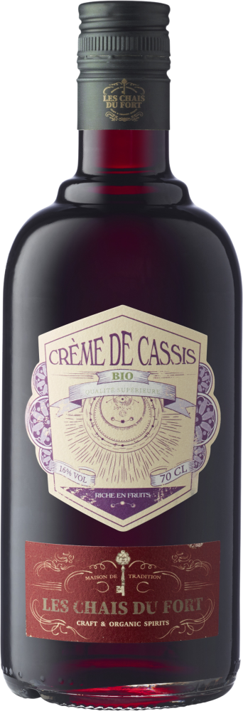 Les Chais du Fort Crème de Cassis Bio