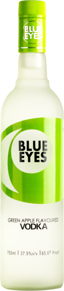 Blue Eyes Green Apple Flavoured Vodka