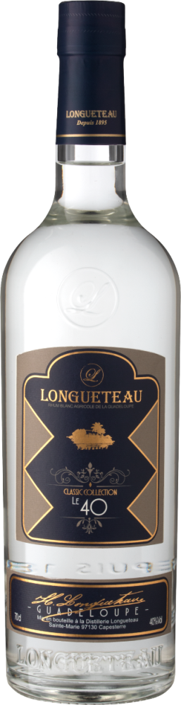 Rhum Agricole Blanc Longueteau 40°