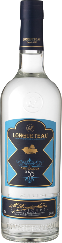 Rhum Agricole Blanc Longueteau 55°