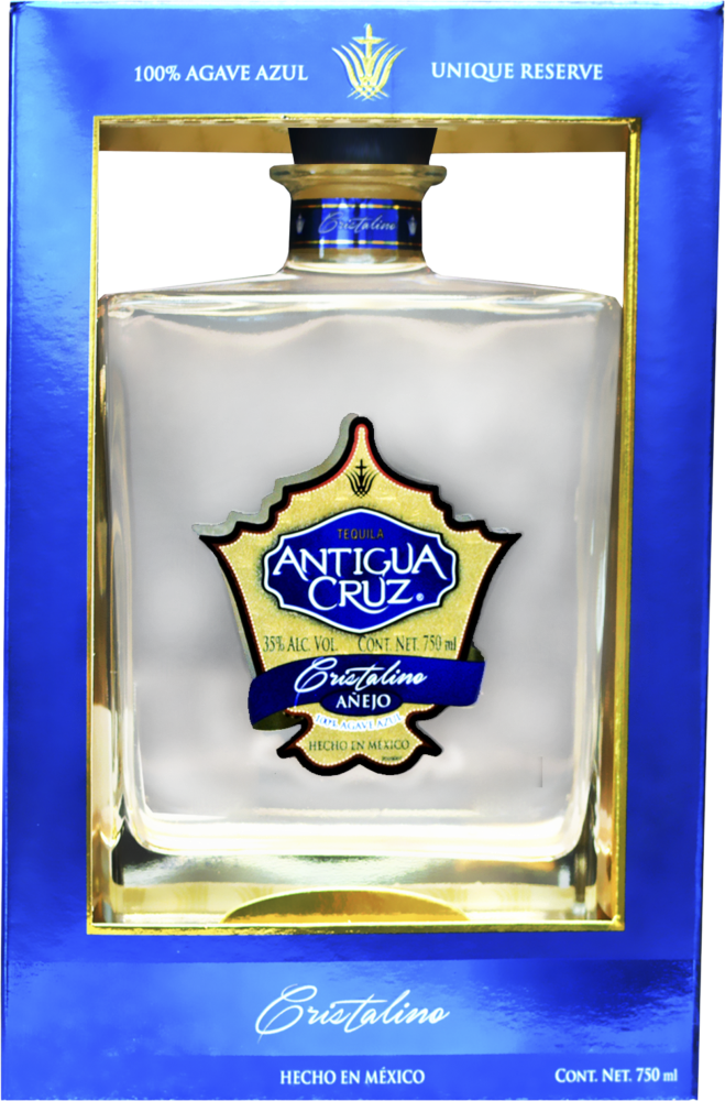 Antigua Cruz Añejo Cristalino 100% Agave 12 Months