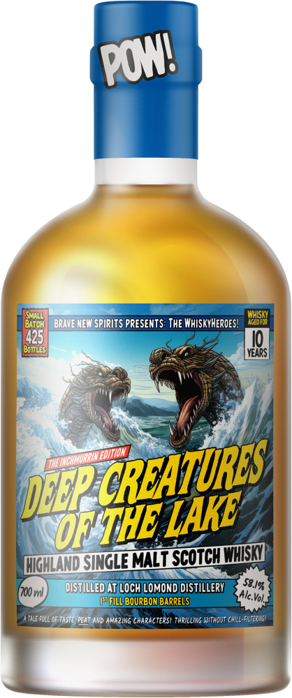 Whiskyheroes - Deep Creatures Of The Lake - Single Malt Scotch Whisky 10 Years