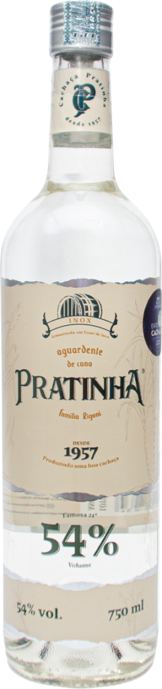 Aguardente de Cana Pratinha 54°