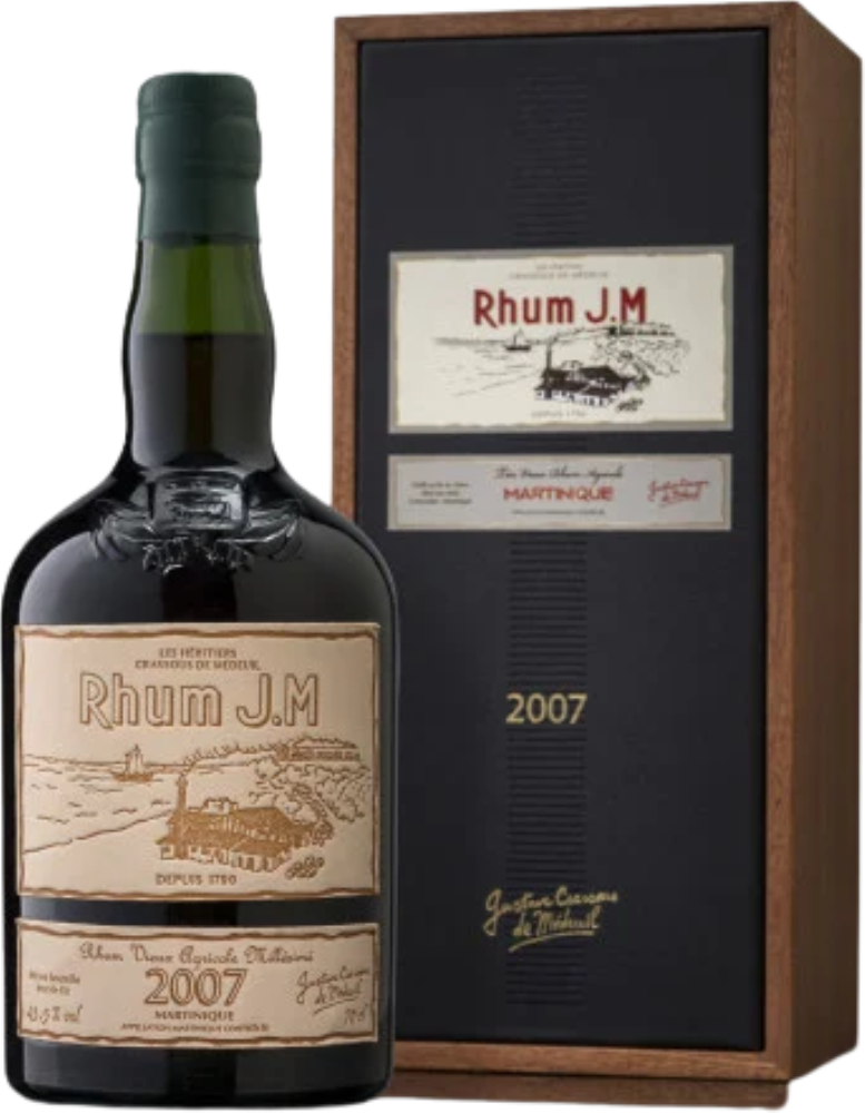 Rhum JM Vieux 43,4° - 70cl 2007