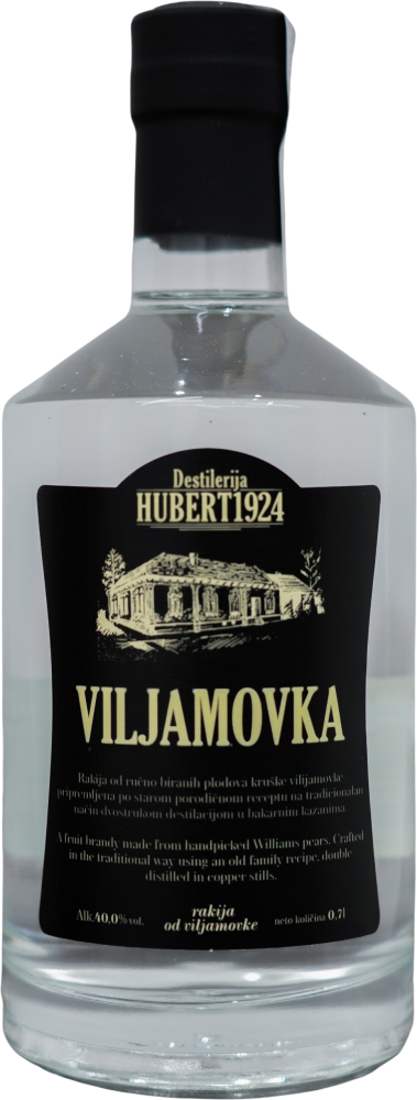 Hubertova Rakija Viljamovka - Willimas Pear Brandy 2 Years