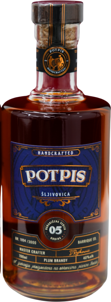 Potpis Plum Rakija 5 Years