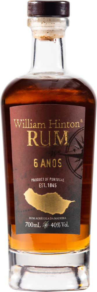 William Hinton Rum da Madeira IGP Premium 6 Years