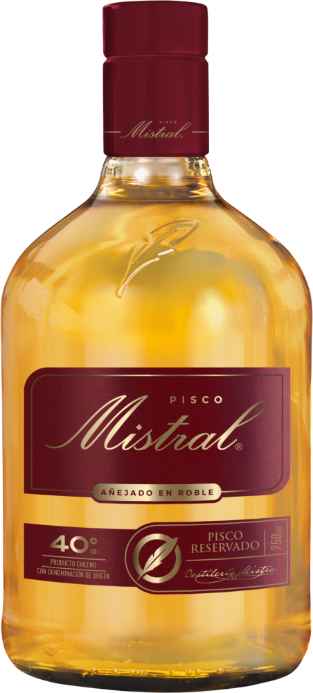 Pisco Mistral 40° Reservado