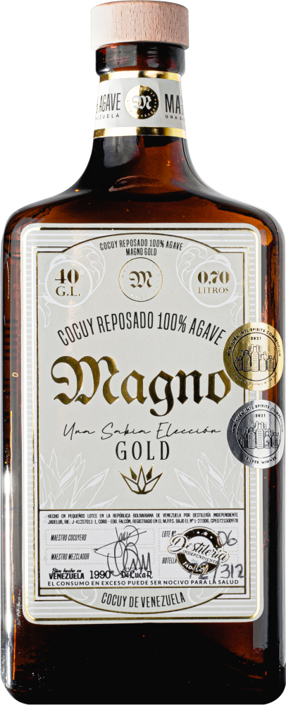 Cocuy Reposado 100% Agave Magno Gold 1 Year