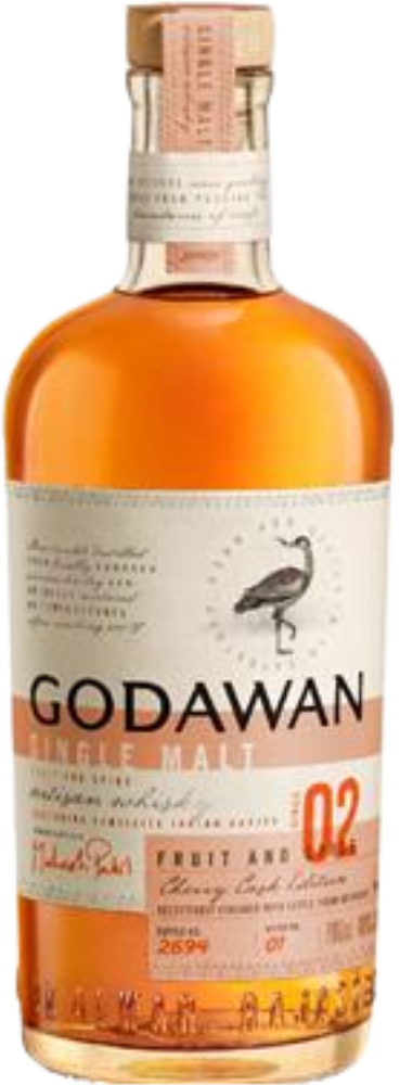 Godawan Single Malt Fruit And Spice Artisan Whisky 3 Years