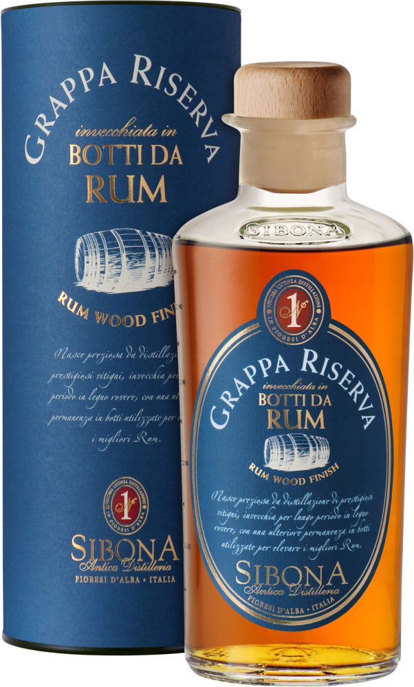Grappa Riserva Invecchiata in Botti da Rum