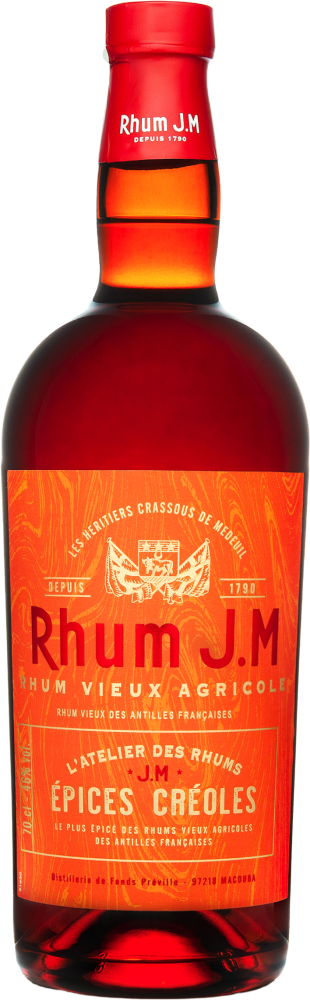 Rhum JM Vieux Epices Créoles 46° 3 ans