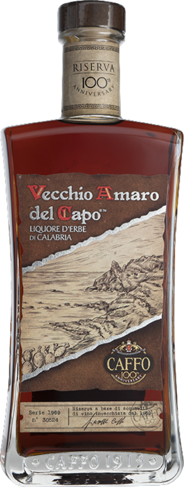 Vecchio Amaro del Capo Riserva del centenario 100th anniversary