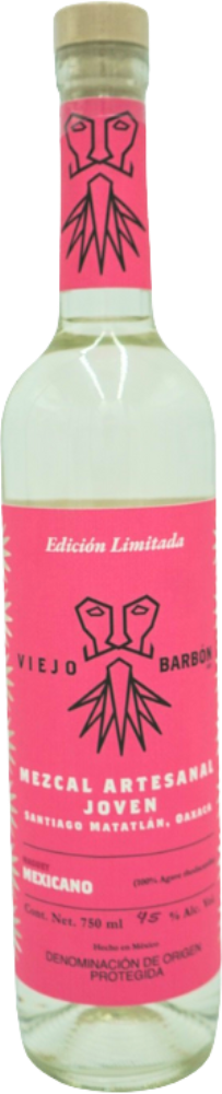 Viejo Barbón Mezcal Artesanal Mexicano Joven