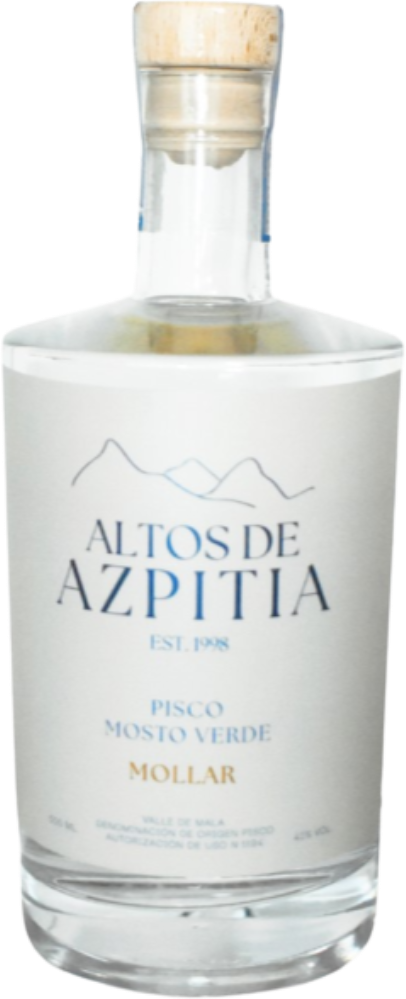 Pisco Altos de Azpitia Mosto Verde Mollar 2024