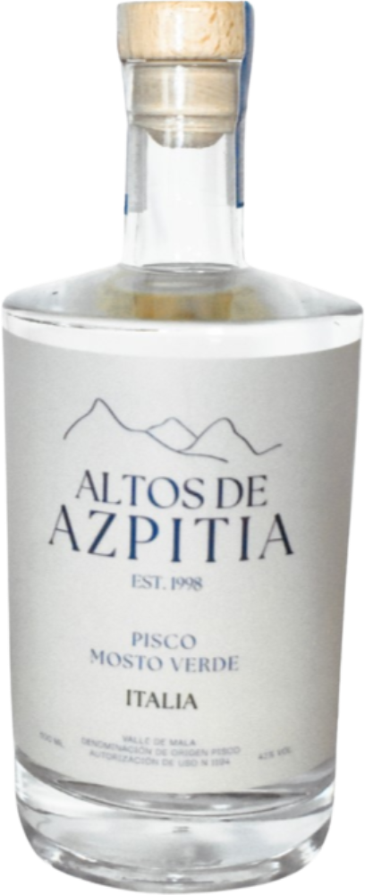Pisco Altos de Azpitia Mosto Verde Italia 2022