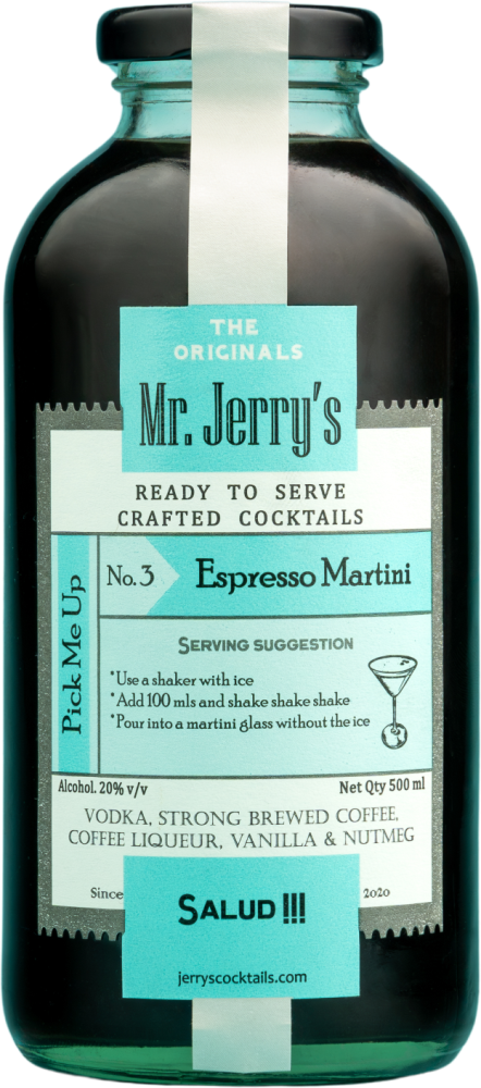 Mr. Jerry’s Cocktails Espresso Martini