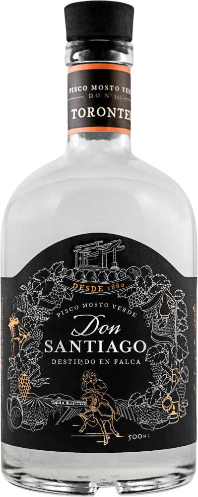 Don Santiago Pisco Mosto Verde Torontel