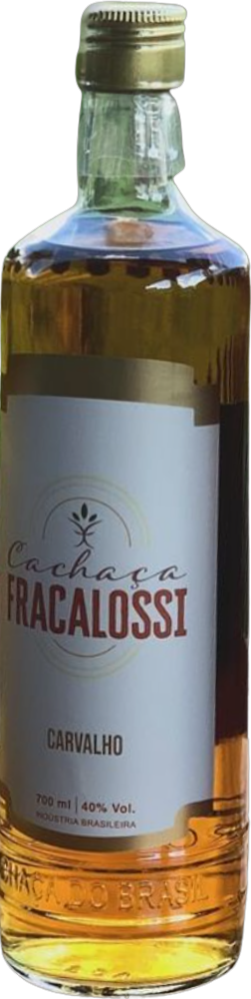 Cachaça Fracalossi em barril de Carvalho Safra 24