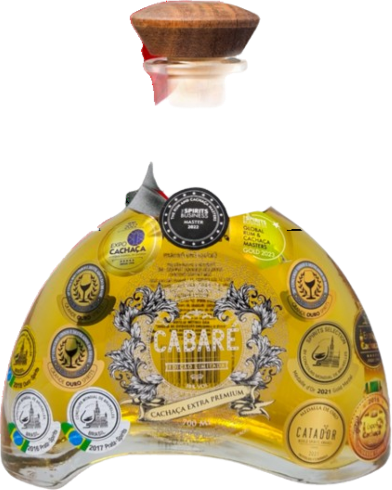 Cachaça Extra Premium Cabaré 38° 15 Years
