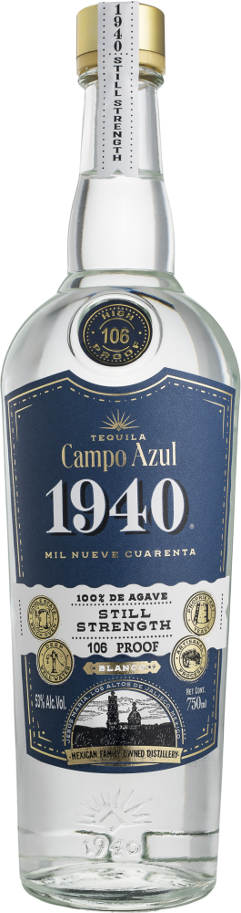 Tequila Campo Azul 1940 Still Strenght