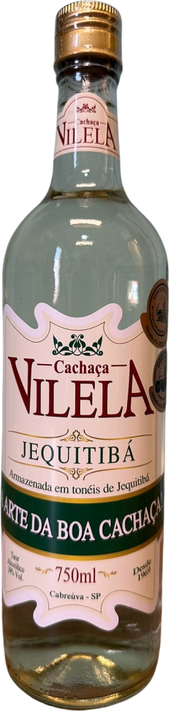 Cachaça Vilela Jequitiba 2 Anos